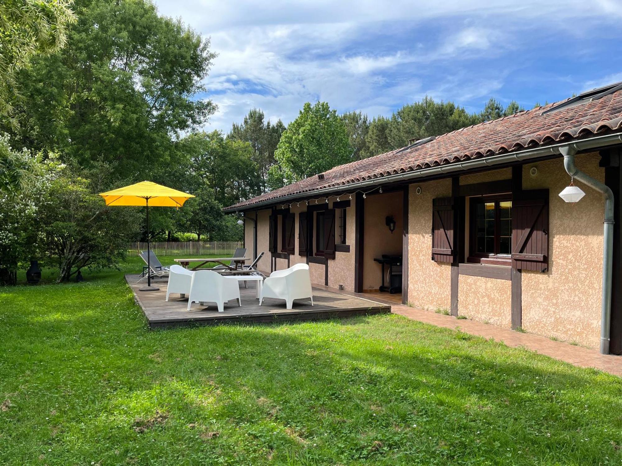 Вилла La Bergerie Des Landes Ли-э-Микс Экстерьер фото